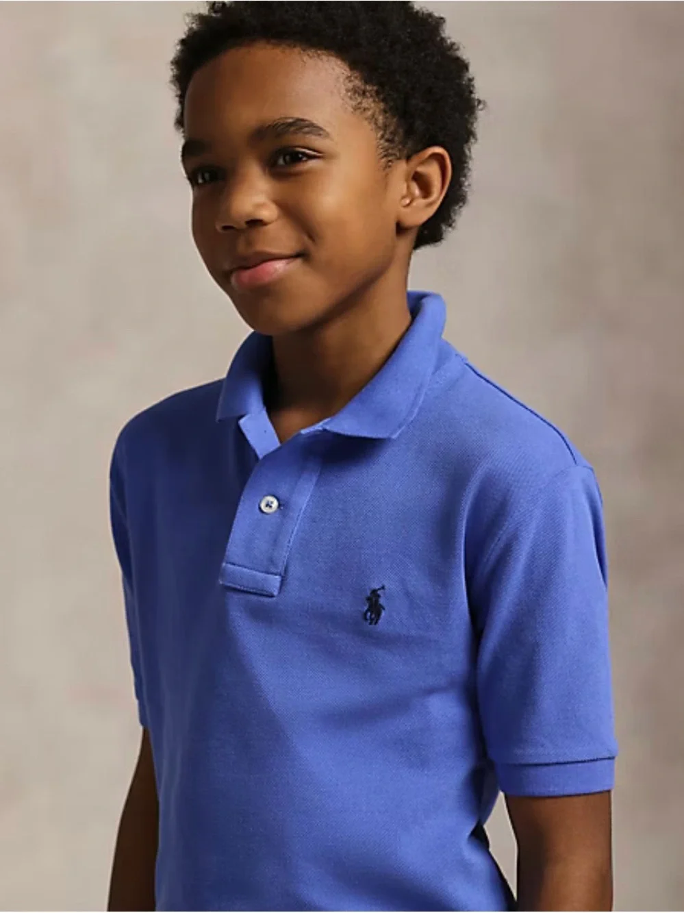 POLO Ralph Lauren The Iconic Mesh Polo Shirt Classic Fit - M (10-12)